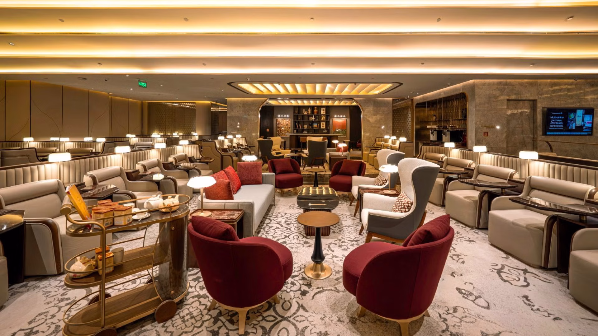 MAHARAJA AIR INDIA LOUNGE, delhi